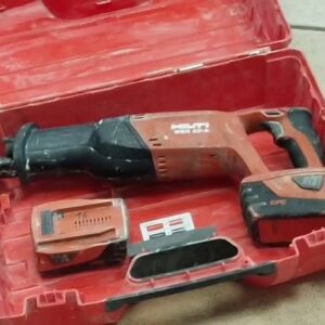 Hilti WSR 22-A , Professionelle Akku-Säbelsäge inklusive Transportkoffer, ideal für Metall- und Abbrucharbeiten. | Zustand: Gut