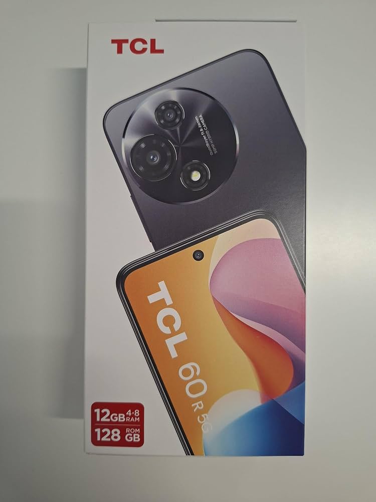 TCL 60 5G 2025 Grau, 128 GB, 12 GB RAM, 6.7 Zoll, 5G, Smartphone mit Originalverpackung (OVP) | SimLock: Frei | Zustand: Sehr Gut | Farbe: grau | Akku: 100% – Bild 2