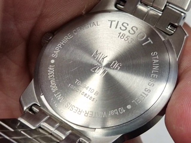 Tissot PR 100 Edelstahl Silber, Herrenuhr, Quarz, Saphirglas, Datum, OVP | Zustand: Sehr Gut – Bild 2