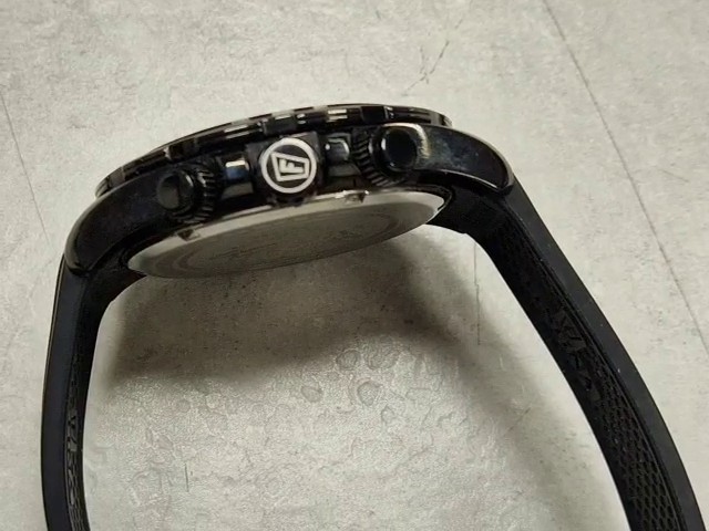 Festina F20366/1 Chronograph Schwarz Gelb, Herren-Armbanduhr, Quarzwerk, EdelstahLadegerätehäuse mit PVD-Beschichtung, Kautschukarmband, MineraLadegerätlas, Stoppfunktion, Datumsanzeige, 10 bar Wasserdichtigkeit | Zustand: Sehr Gut – Bild 4