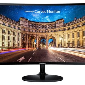 Samsung C27F390FHU 27" Curved Monitor Schwarz, 27 Zoll Full HD Curved Monitor, VA-Panel, 60Hz, 4ms, HDMI, VGA, inkl. Standfuß | Zustand: Gut