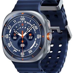 Samsung Galaxy Watch Ultra SM-L705F, LTE, Titanium Gray, inkl. Ladekabel und Armband | Zustand: Sehr Gut | Farbe: blau