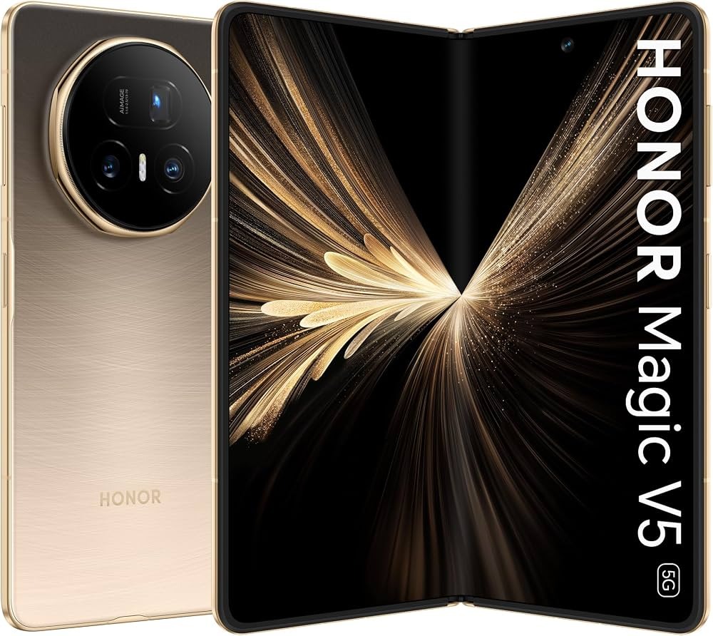 Honor Magic V5 Gold, OVP, 100% Akku, SimLock Frei, sher gut | SimLock: Frei | Zustand: Sehr Gut | Farbe: gold | Akku: 100%
