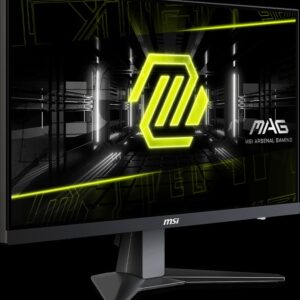 MSI MAG 256F Gaming Monitor, 24.5 Zoll, Full HD (1920x1080), Rapid IPS, 180 Hz Bildwiederholrate, 1 ms (GtG) | Zustand: Gut
