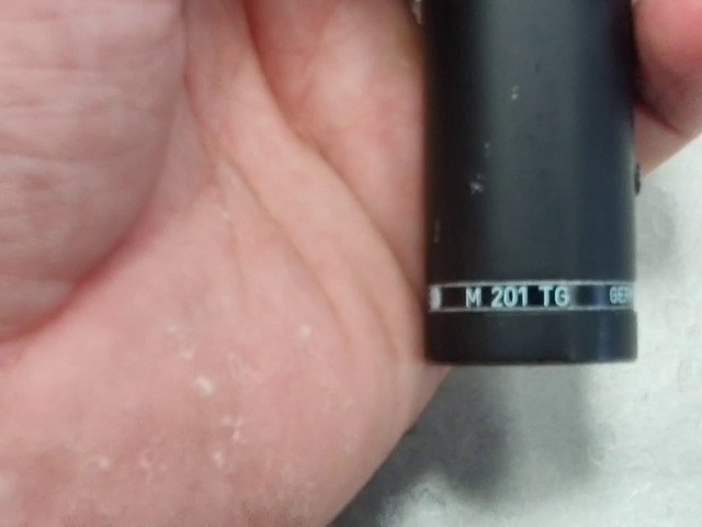 Beyerdynamic M 201 TG Schwarz, Dynamisches Kleinmembran-Mikrofon, Hyperniere, leichtere Kratzer | Abnutzung | Zustand: Gut – Bild 3