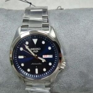Seiko 5 Sports SRPF53K1 Automatik Blau * Neu, silber, Automatikwerk Kaliber 4R36, Edelstahlgehäuse, blaues Zifferblatt, Glasboden, 10 | Zustand: Neu | Farbe: silber