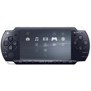Sony PSP-2004 Handheld-Konsole Piano Black, Handheld-Konsole mit UMD-Laufwerk, 4,3 Zoll Display und integriertem Wi-Fi. | Zustand: Gut | Farbe: schwarz