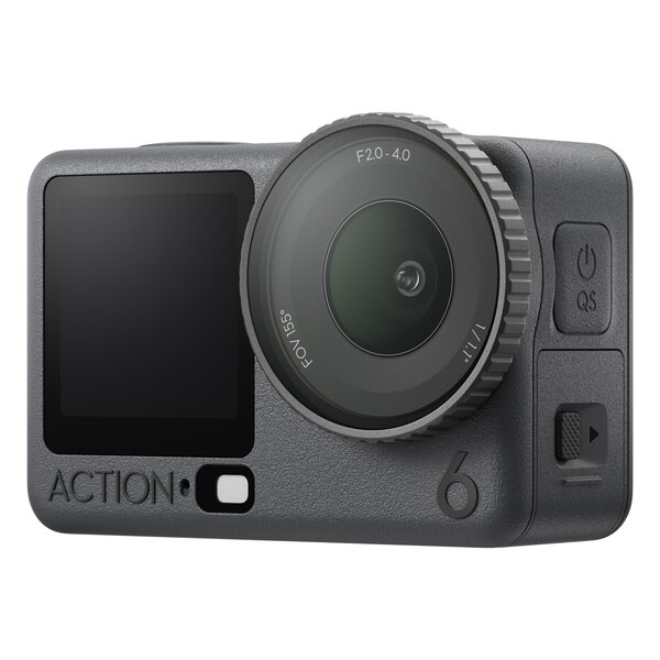 DJI Osmo Action 6 Adventure Combo Grau * Neu, Action-Cam-Set, 1/1,1" Sensor, variable Blende f/2.0-4.0, 4K/120fps, 8K, 50GB, | Zustand: Neu