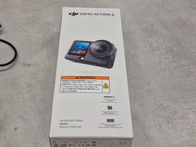 DJI Osmo Action 6 Adventure Combo Grau * Neu, Action-Cam-Set, 1/1,1" Sensor, variable Blende f/2.0-4.0, 4K/120fps, 8K, 50GB, | Zustand: Neu – Bild 2