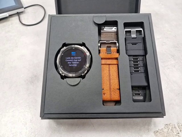 Garmin Fenix 8 Pro Solar Titan Schiefergrau * Sehr Gut, GPS-Multisport-Smartwatch mit Titanlünette, Solar-Ladelinse, hellem Display, | Zustand: Sehr Gut | Farbe: – Bild 4