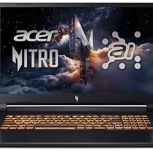 Acer Nitro V 17 AI ANV17-41 Schwarz * Sehr Gut, 17,3" 144Hz IPS, AMD Ryzen 5, 16GB RAM, RTX 5050, SSD | Zustand: Sehr Gut