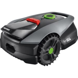 LUX-TOOLS Mähroboter Oryx 300 Vision & Garage * Gut, Für Rasenflächen bis 300 m², kabellose Installation dank optischem Sensor und | Zustand: Gut