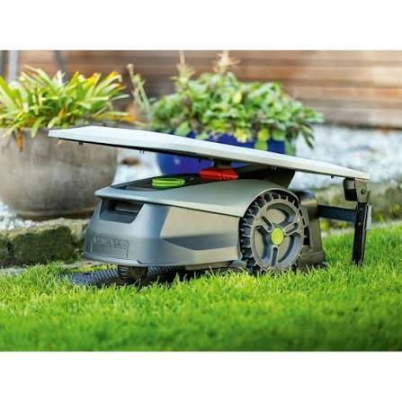 LUX-TOOLS Mähroboter Oryx 300 Vision & Garage * Neu, Für Rasenflächen bis 300 m², kabellose Installation dank optischem Sensor und | Zustand: Neu – Bild 2