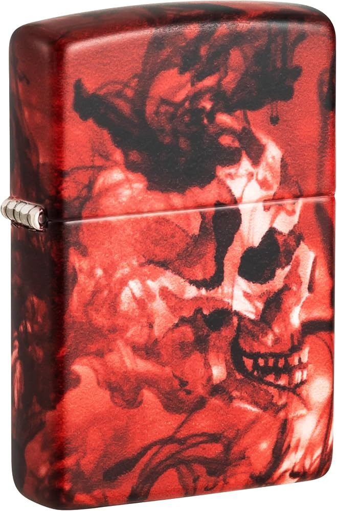 Zippo Feuerzeug spooky skulls, OVP | Zustand: Wie Neu