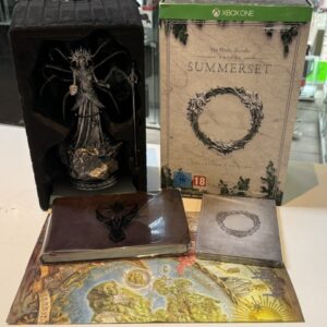 The Elder Scrolls Online Summerset Collectors Edition Mephala Figur Xbox One , Mephala-Figur, Steelbook, Journal, Karte, neu, Verpackung geöffnet     | Zustand: Sehr Gut | Farbe: schwarz