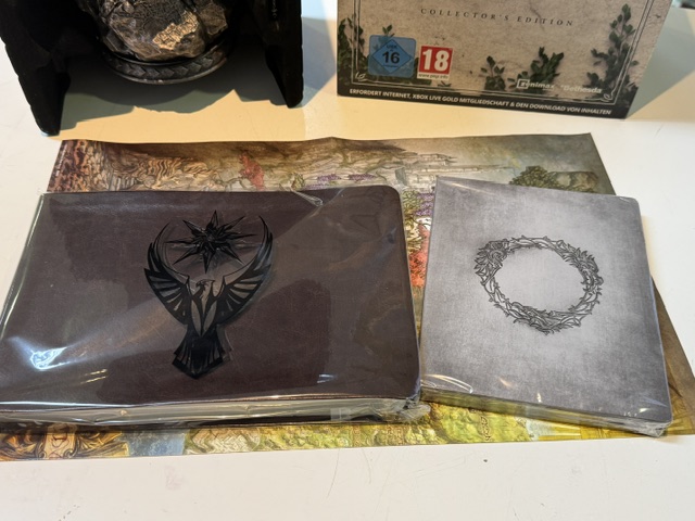 The Elder Scrolls Online Summerset Collectors Edition Mephala Figur Xbox One , Mephala-Figur, Steelbook, Journal, Karte, neu, Verpackung geöffnet | Zustand: Sehr Gut | Farbe: schwarz – Bild 2