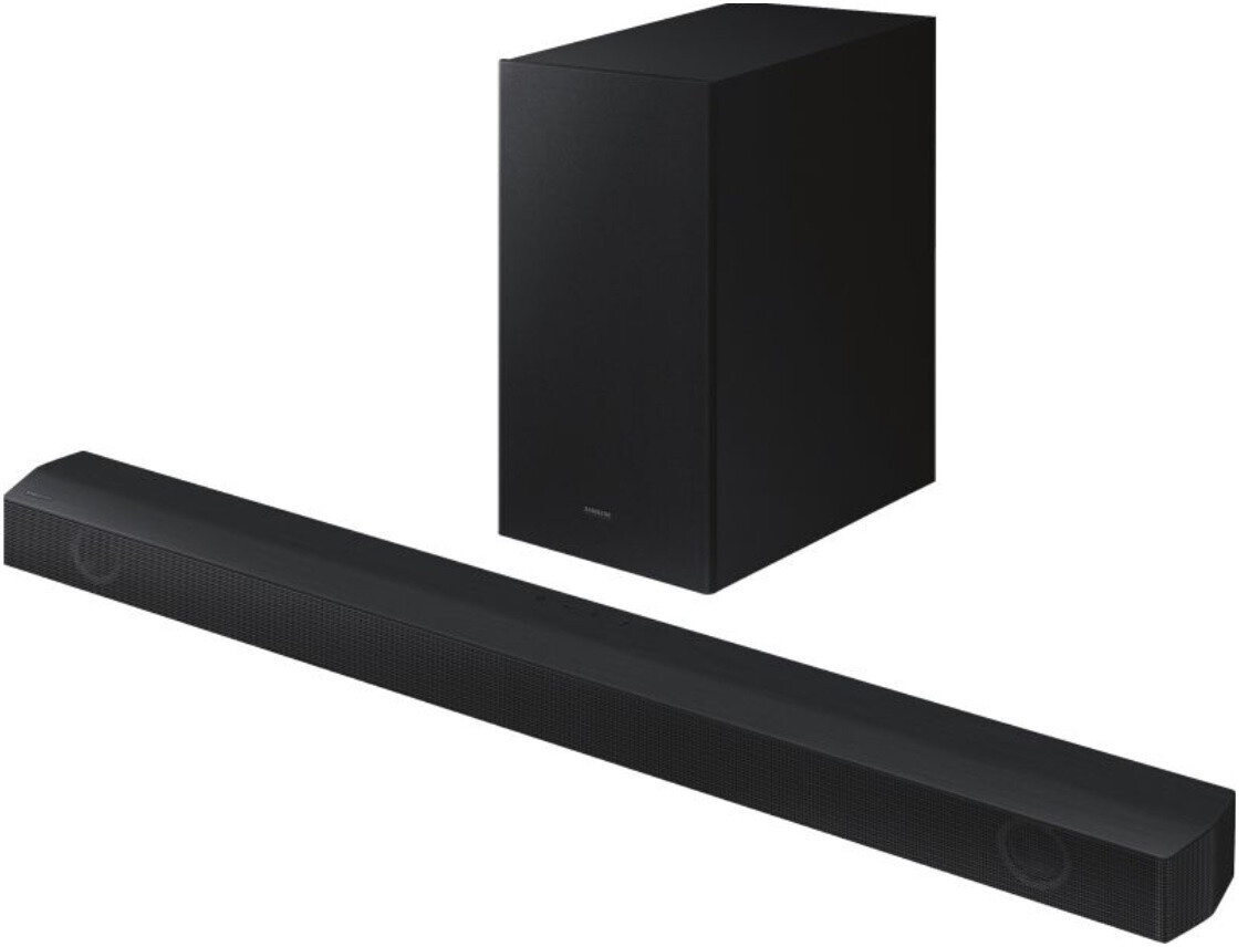 Samsung HW-B540 Schwarz, 2.1-Kanal Soundbar mit kabellosem Subwoofer, Bluetooth, Dolby Audio, DTS Virtual:X und Fernbedienung | Zustand: Sehr Gut