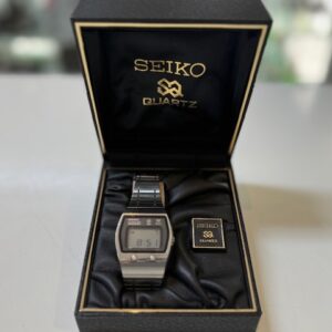 Seiko 0634-5009 Quartz LC Chronograph, Vintage Herrenuhr, Edelstahl, inkl. Originalverpackung, sehr guter Zustand, Baujahr ca. 1975-76., Die Seiko-Uhr braucht nur eine neue Batterie, ansonsten läuft sie super. | Zustand: Sehr Gut