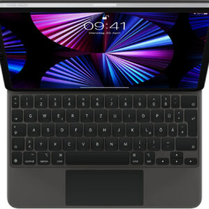 Apple Magic Keyboard iPad Pro 11 Schwarz, Deutsches Tastaturlayout, integriertes Trackpad, beleuchtete Tasten, inkl. Originalverpackung. | Zustand: Sehr Gut