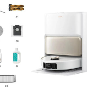 Mova V50 Ultra Complete, weiß, verpackt, Saug- und Wischroboter mit Absaug- und Reinigungsstation, starke Saugkraft und Warmwasser-Wischfunktion. | Zustand: Neu