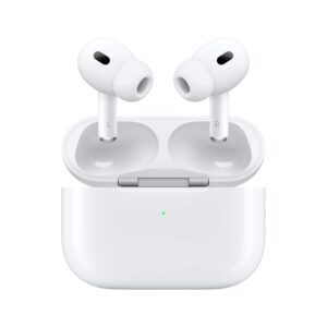 Apple AirPods Pro 2 Weiß, In-Ear-Kopfhörer, Kabelloses Ladecase USB-C, Aktive Geräuschunterdrückung, mit Verpackung | Zustand: Sehr Gut