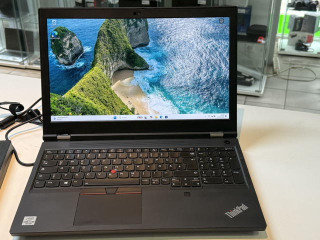 Lenovo ThinkPad P15 Gen 1 2020 Schwarz, Intel Core i7-10850H, 16GB RAM, 512GB SSD, Windows 11 Pro, 115 Ladezyklen, inkl. Original-Netzteil | Zustand: Gut – Bild 2