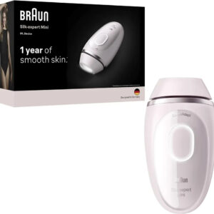 Braun PL1100 Mini Weiß, IPL-Haarentfernungsgerät mit SensoAdapt-Hauttonsensor für langanhaltend glatte Haut am Körper und Gesicht. | Zustand: Neu