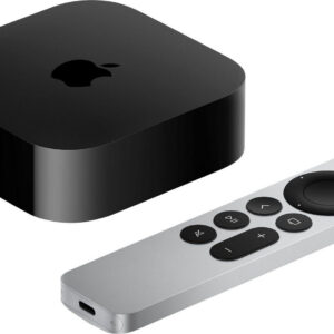 Apple TV 4K 2021 Schwarz, 64GB, A2169, mit Verpackung und Fernbedienung | Zustand: Sehr Gut