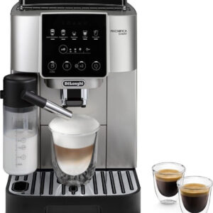 DeLonghi ECAM 220.80.SB Magnifica Start Silber, Kaffeevollautomat mit 15 bar, integriertem LatteCrema Milchsystem und intuitivem Touch-Bedienfeld. | Zustand: Neu