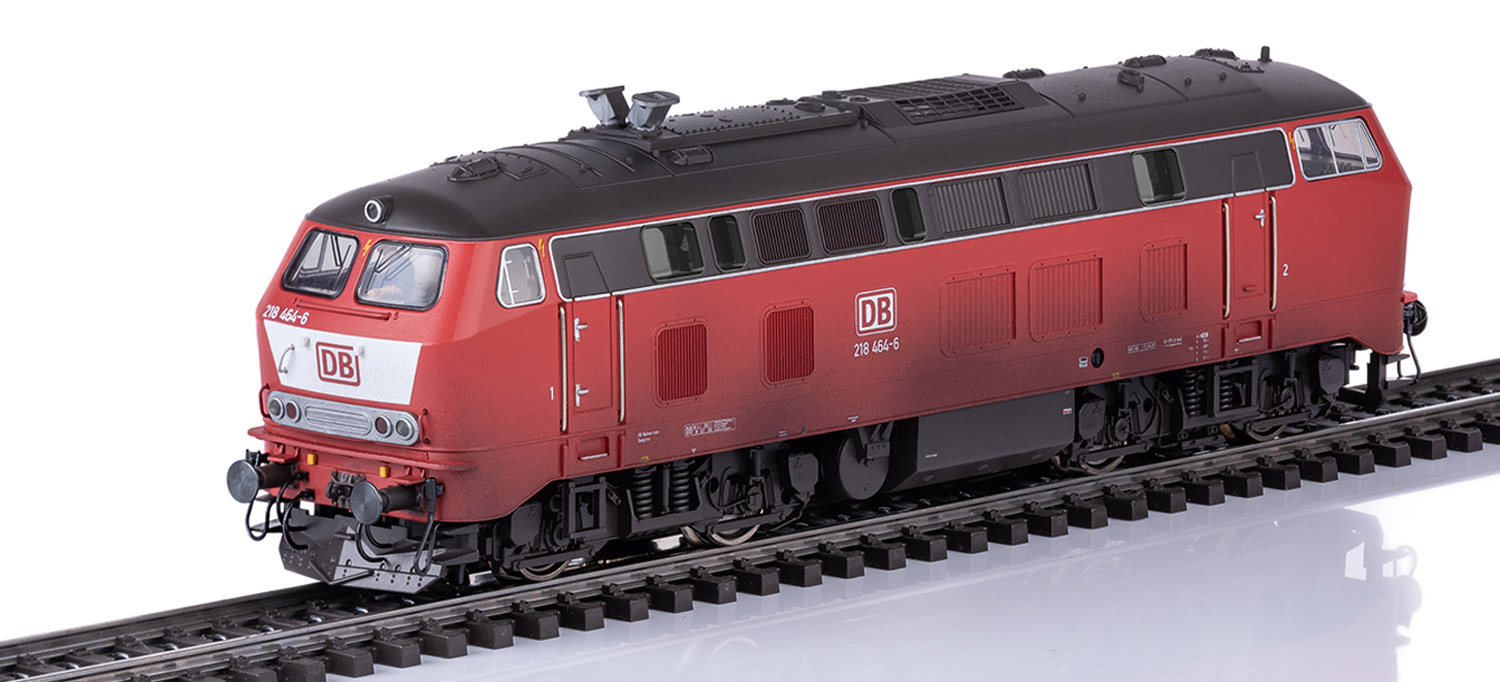 Märklin BR 218 DB AG 2025 Orientrot, Spur H0, mfx+ Sound, gealtert, Art. 39217 | Zustand: Neu