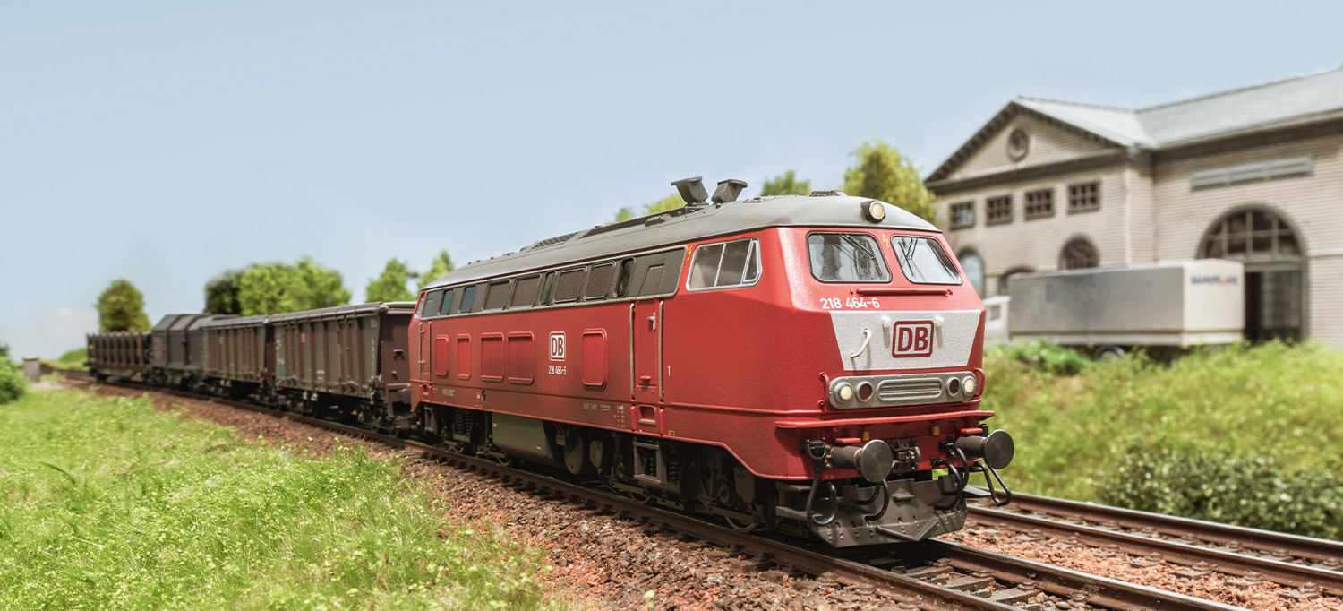 Märklin BR 218 DB AG 2025 Orientrot, Spur H0, mfx+ Sound, gealtert, Art. 39217 | Zustand: Neu – Bild 3