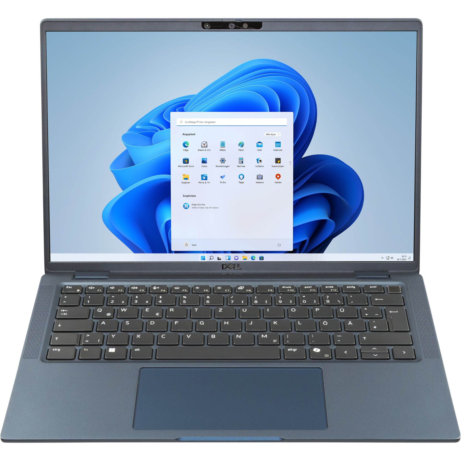 Dell Latitude 7450 River Blue, Intel Core Ultra 7 165U, 16 GB DDR5 RAM, 512 GB SSD, Windows 11, 14 Zoll Business Notebook, 1 Ladezyklus | Zustand: Sehr Gut