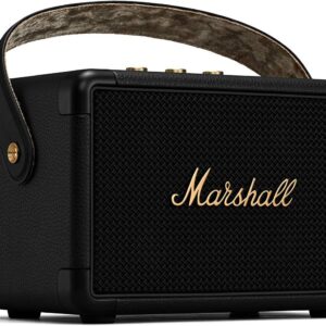 Marshall Kilburn II Schwarz, Tragbarer Bluetooth-Lautsprecher, 20+ Std. Akkulaufzeit, Mit der originalen Verpackung | Zustand: Sehr Gut