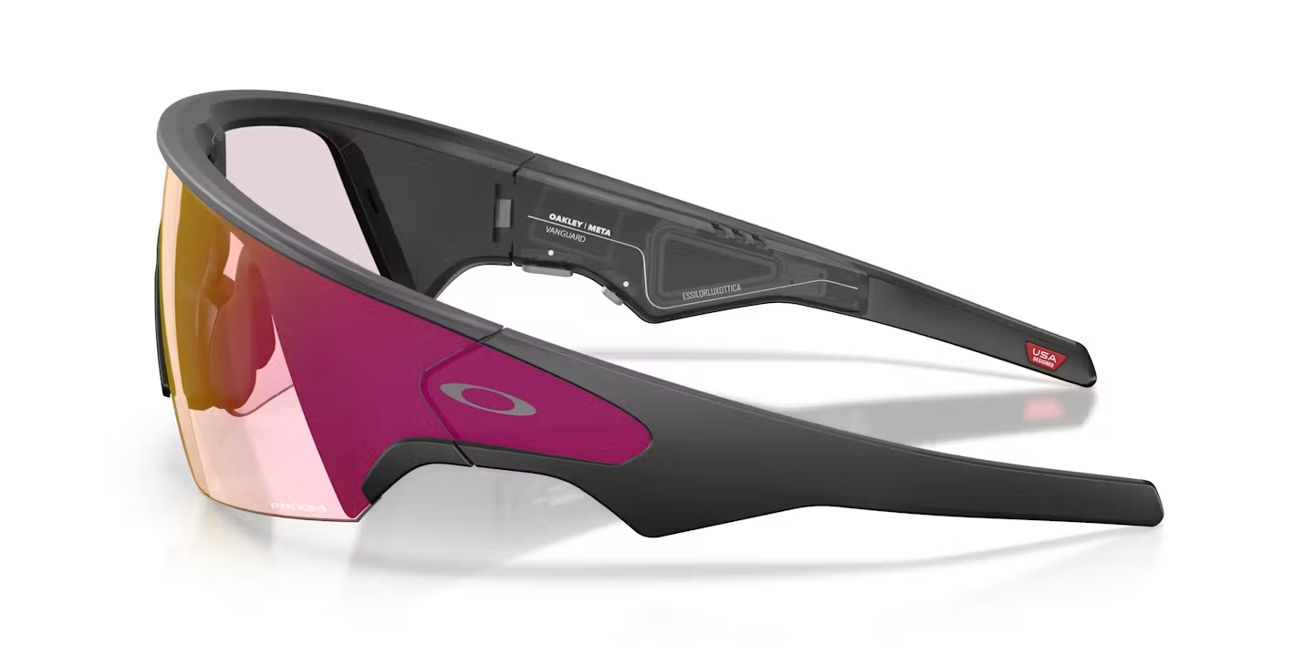 Oakley Meta Vanguard Schwarz Prizm Transitions Ember, Smarte Sportbrille mit Meta AI, 12-MP-Kamera, Open-Ear-Audio, mit Verpackung und originaler Rechnung | Zustand: Neu – Bild 2