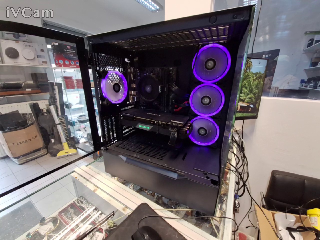 Gaming PC RTX 2070 Super, AMD Ryzen 5 5500, Gigabyte RTX 2070 Super 8GB, 16GB RAM, 128GB SSD SATA, 1TB HDD, Windows 11 Pro | Zustand: Sehr Gut