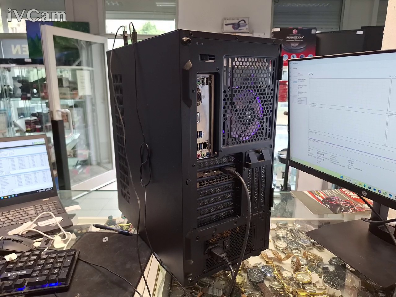 Gaming PC RTX 2070 Super, AMD Ryzen 5 5500, Gigabyte RTX 2070 Super 8GB, 16GB RAM, 128GB SSD SATA, 1TB HDD, Windows 11 Pro | Zustand: Sehr Gut – Bild 3
