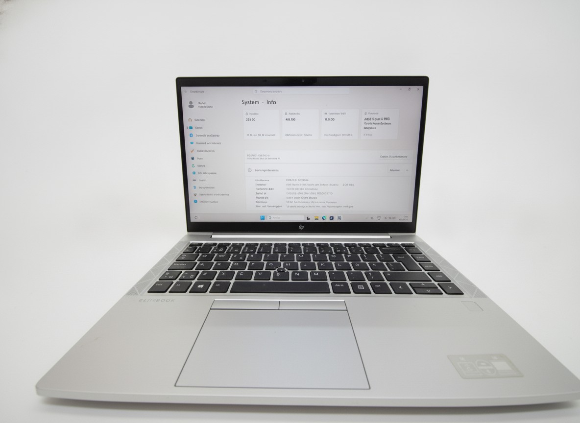 HP EliteBook 845 G8, 2021, Silber, AMD Ryzen 5 Pro 5650U, 16 GB RAM, 256 GB SSD, 14 Zoll Full HD Display, Windows 11 Pro | Zustand: Sehr Gut – Bild 2