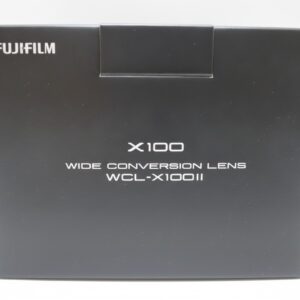 Fujifilm WCL-X100 II Silber, Weitwinkel-Konverter für X100-Serie, Vergrößerung 0.8x, Zubehör: OVP, Deckel | Zustand: Neu