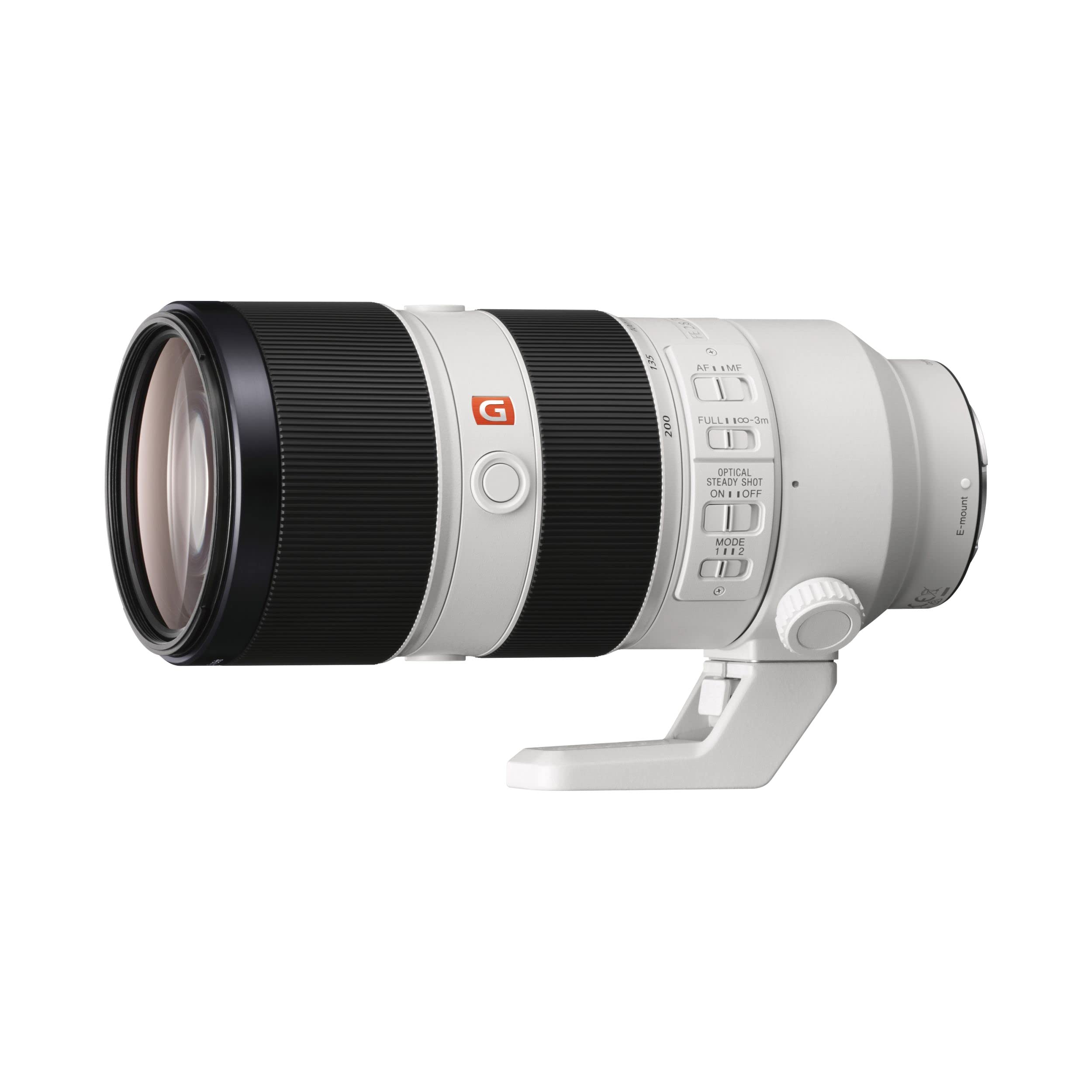 Sony FE 70-200mm F2.8 GM OSS Weiß, Professionelles Telezoom-Objektiv, E-Mount, Vollformat, mit Sony ALC-SH145 Gegenlichtblende inkl. OVP | Zustand: Sehr Gut