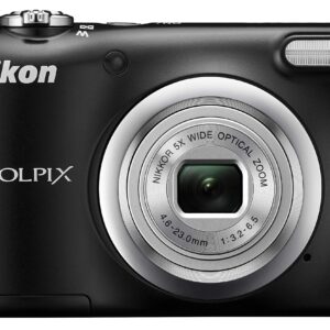 Nikon Coolpix A10 2016 Schwarz, 16,1 MP, 5x optischer Zoom, 2,7 Zoll Display, inkl. Tasche | Zustand: Gut