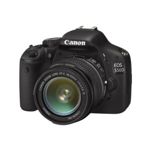 Canon EOS 550D Kit EF-S 18-55mm IS, Digitale Spiegelreflexkamera mit 18 Megapixeln, APS-C Sensor und Full HD-Videoaufnahme, inkl. Standard-Zoomobjektiv.+ Ladegerät | Zustand: Gut