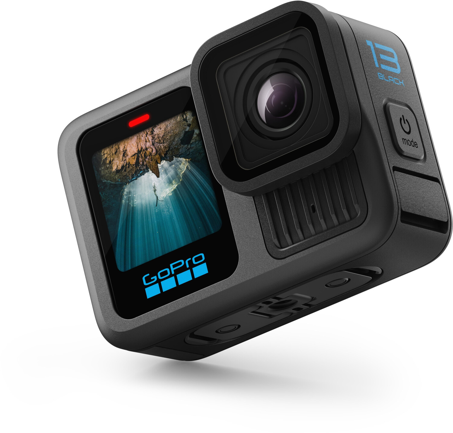 GoPro Hero13 Black 2024 Schwarz, Actioncam mit 5.3K Video, HyperSmooth Bildstabilisierung, kompatibel mit HB-Series-Objektiven und magnetischer Halterung. | Zustand: Neu