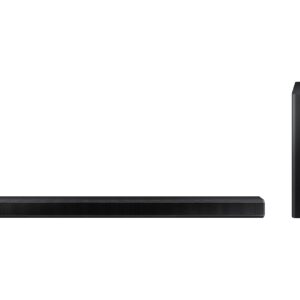 Samsung HW-Q800A 2021 Schwarz, mit Fernbedienung 3.1.2-Kanal Soundbar mit Subwoofer, True Dolby Atmos, DTS:X und Q-Symphony-Unterstützung. | Zustand: Sehr Gut
