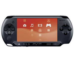 Sony PSP E1004 Street Schwarz, Handheld-Konsole mit UMD-Laufwerk und großem Spiele-Bundle mit ca. 50 PSP-Spielen,(AUSLAGER) leichte Kratzer am Gehäuse | Zustand:: Gebraucht | Farbe: schwarz