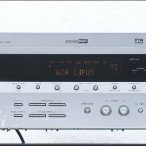Yamaha RX-V357 Schwarz, 5.1 AV-Receiver, Surround-Sound, Dolby Digital, DTS, Fernbedienung, Lautsprecher-Set NX-E130 | Zustand: Gebraucht