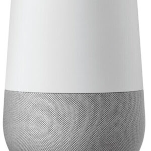 Google Home Smart Speaker Weiß Grau, Sprachgesteuerter Lautsprecher mit Google Assistant, 360-Grad-Sound, ohne Ladegerät | SimLock:  | Zustand: Gut | Farbe:  | Akku: