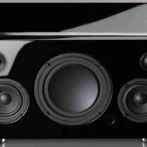 Heco Ascada 300 BTX Schwarz, Bluetooth-Stereolautsprecher mit integriertem Subwoofer, Hochglanz-Gehäuse, ohne Zubehör