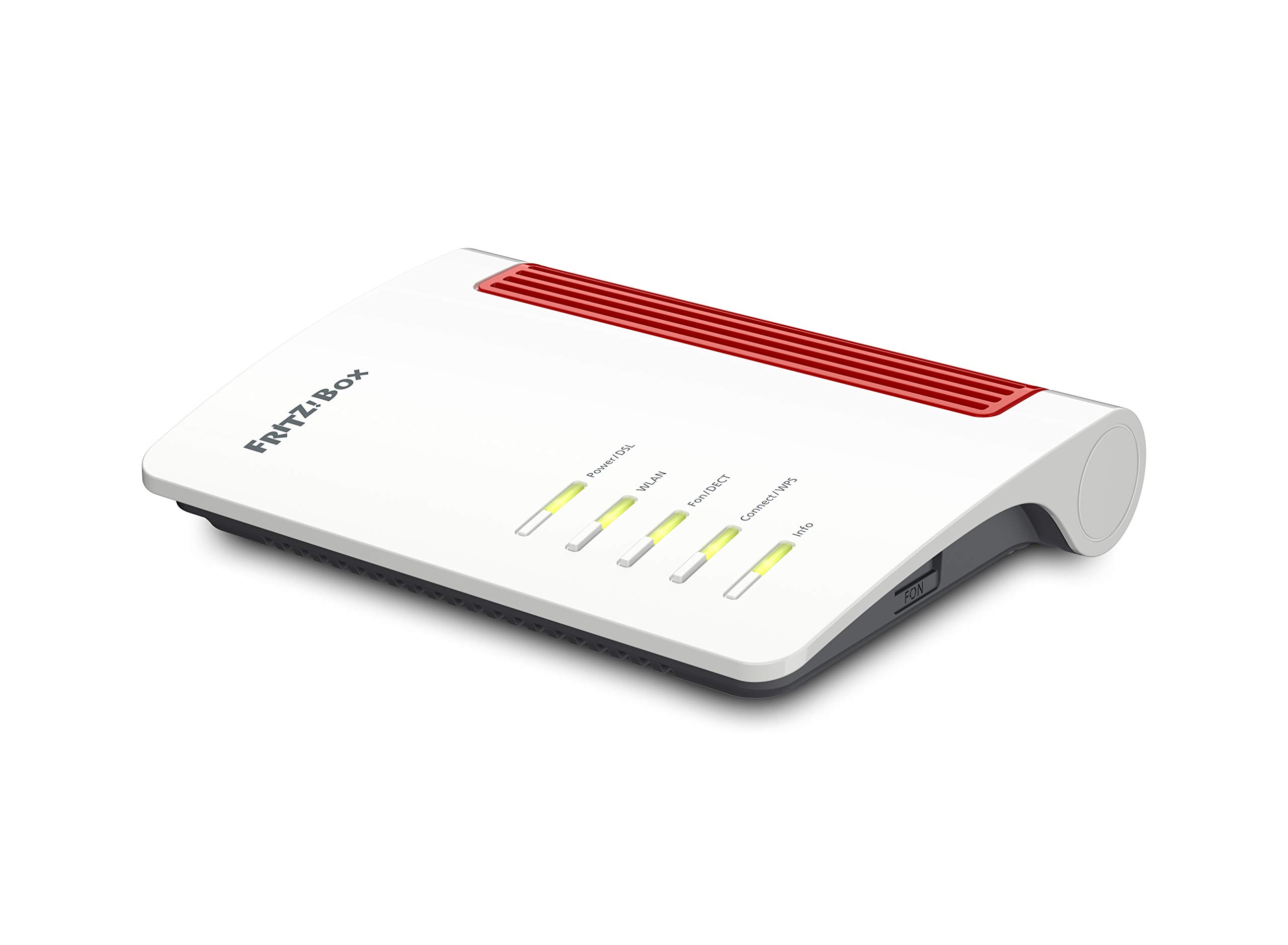 AVM FRITZ!Box 7530 AX Weiß, WLAN-Router mit Wi-Fi 6, VDSL-Supervectoring bis 300 MBit | s, DECT-Basis für Smart Home & Telefonie, in OVP | Zustand: Sehr Gut
