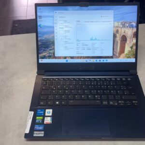 Captiva NV40mk Blau, Intel i5-1135G7, 16GB RAM, 1TB SSD, RTX 3050 Ti, Win 11, Bildschirm (Wackelkontakt), Gehäuse beschädigt | Zustand: In Ordnung