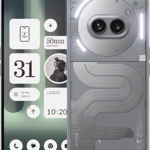Nothing Phone (2a) Plus, 2024, Smartphone mit zerkratztem Display | SimLock: Frei | Zustand: Gut | Farbe: grau | Akku: Sehr Gut
